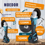 (1 ANO DE GARANTIA) Kit de ferramentas 4 em 1 Furadeira, Chave de fenda/Chave de impacto/Amolador/Martelo 2 baterias de 21 V Caixa - GENAI