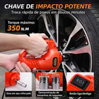 (ÚLTIMAS UNIDADES) Macaco Elétrico Multifuncional + Chave de Impacto Elétrica! 1 ANO DE GARANTIA