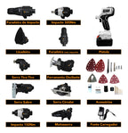 (ÚLTIMAS UNIDADES) Kit Parafusadeira 10 em 1 - MALETA DE BRINDE