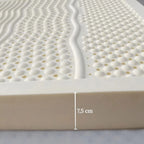 Pillow Top Látex Natural Ergonômico Antialérgico - Todos os Tamanhos