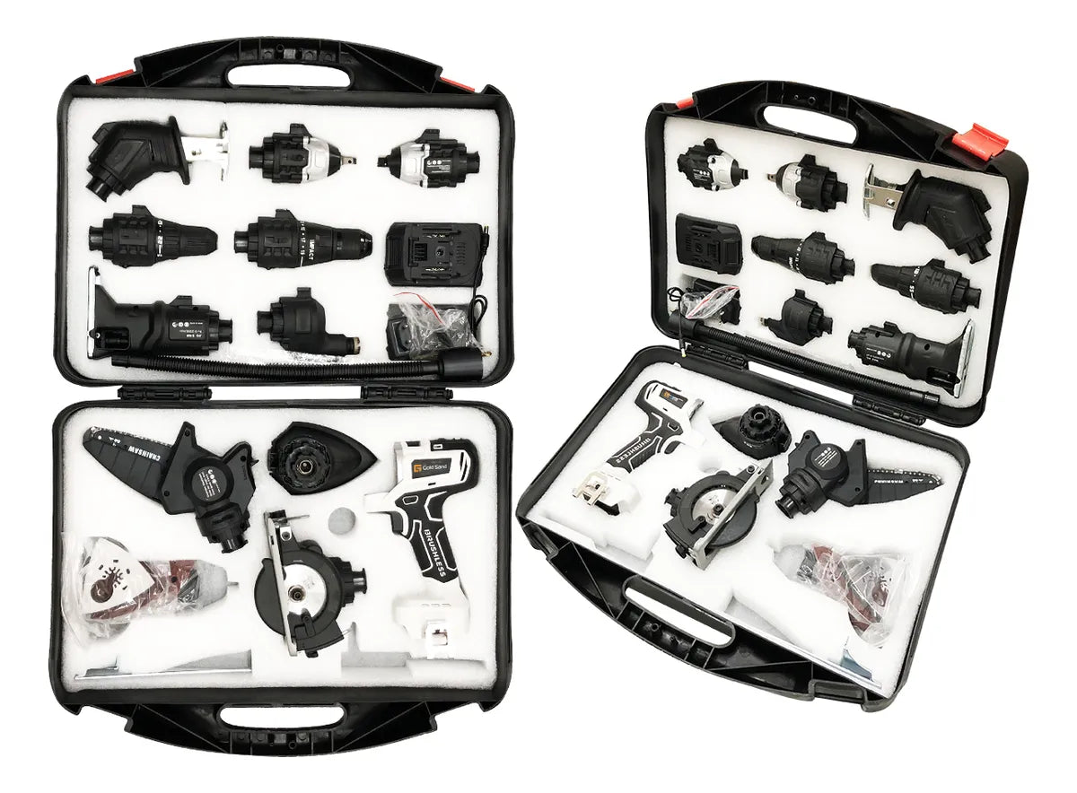 (ÚLTIMAS UNIDADES) Kit Parafusadeira 10 em 1 - MALETA DE BRINDE