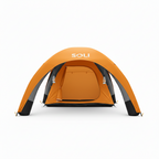 (ÚLTIMAS UNIDADES) Barraca Solar Autoinflável Resistente Proteção + (Kit Completo, Estaca, Bomba e Mochila)