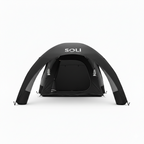 (ÚLTIMAS UNIDADES) Barraca Solar Autoinflável Resistente Proteção + (Kit Completo, Estaca, Bomba e Mochila)