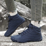 Bota Masculina Térmica Antiderrapante Azul