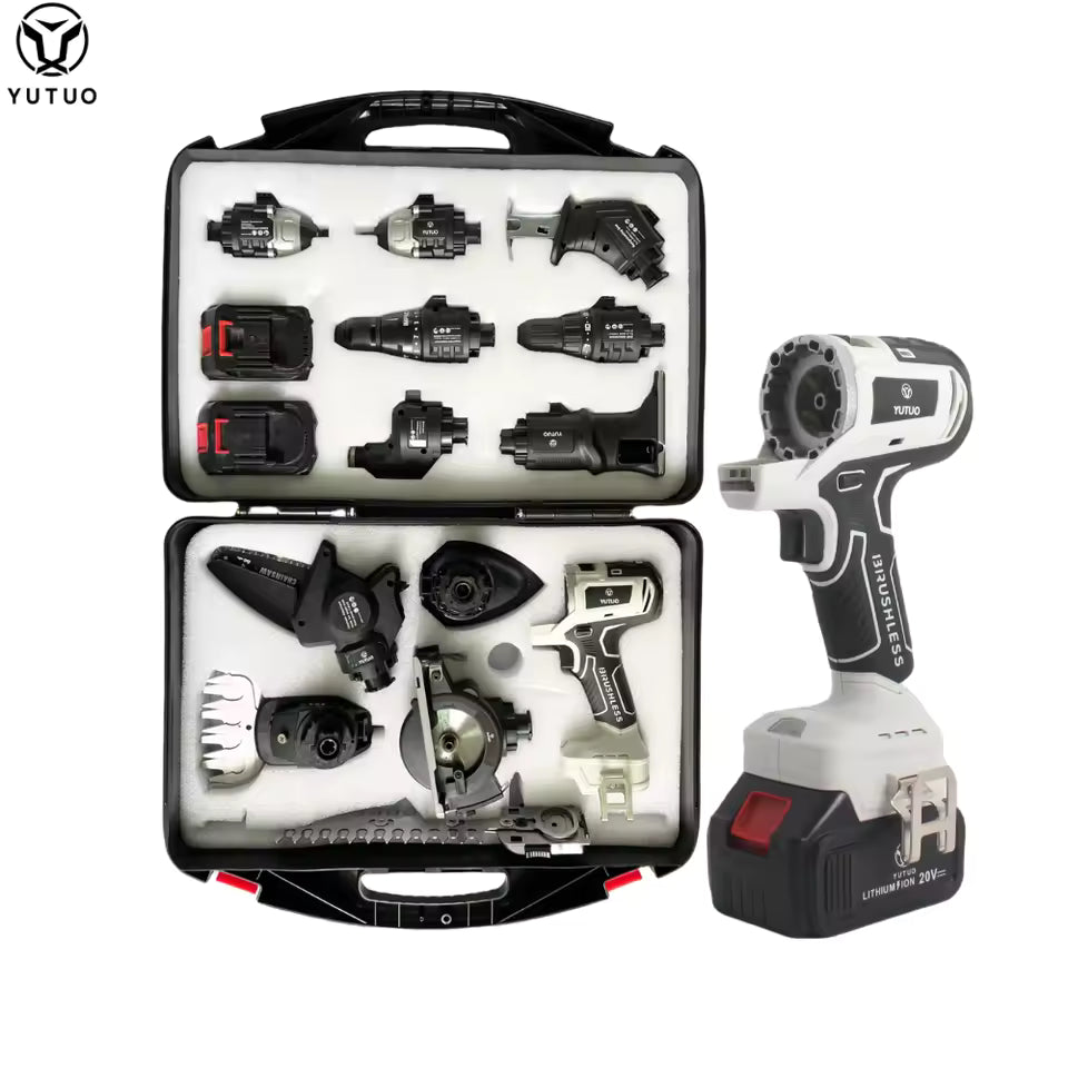 (ÚLTIMAS UNIDADES) Kit Parafusadeira 10 em 1 - MALETA DE BRINDE