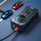 Mini Compressor de Ar Digital Portátil - USB Recarregável - Calibrador de Pneu Profissional