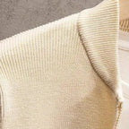 Cardigã Masculino Fechamento em Zíper - Estilo Casual