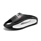 Chinelo Slide Nuvem Masculino  Preto