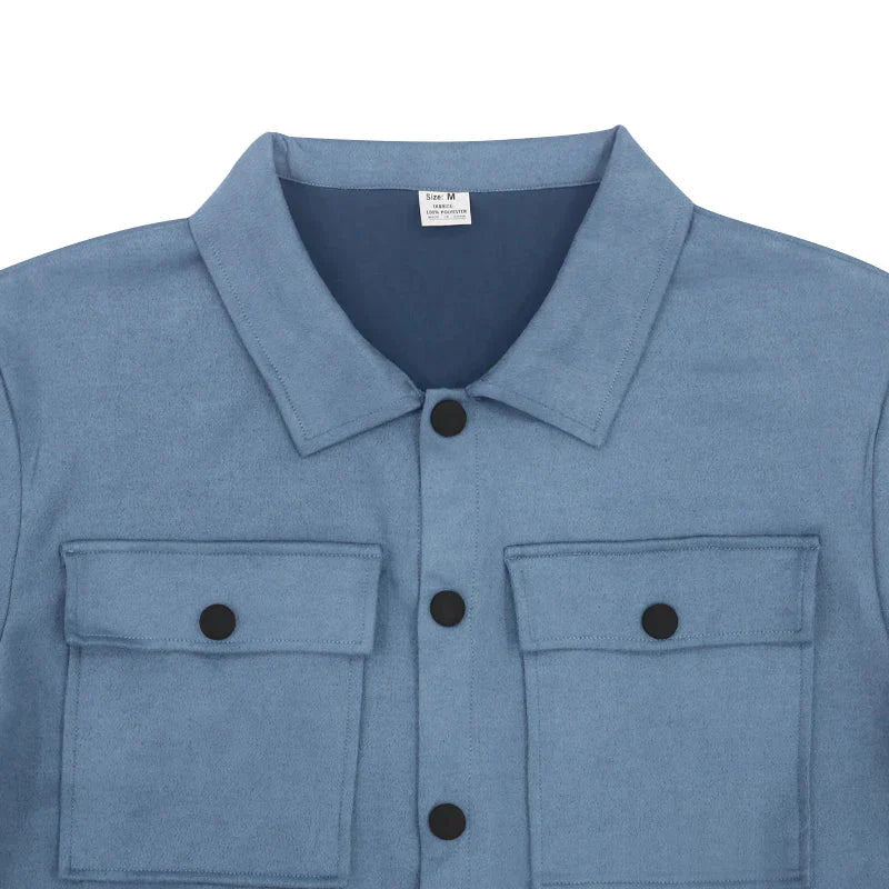 Conjunto Masculino Calça e Jaqueta Casual Fit