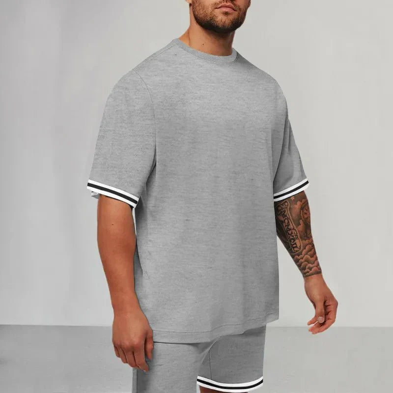 Conjunto Masculino Casual - Bermuda e Camiseta