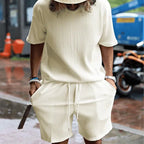 Conjunto Masculino Casual Bermuda e Camiseta