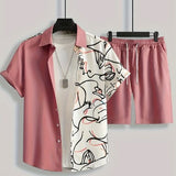 Conjunto Masculino Bicolor Rosa
