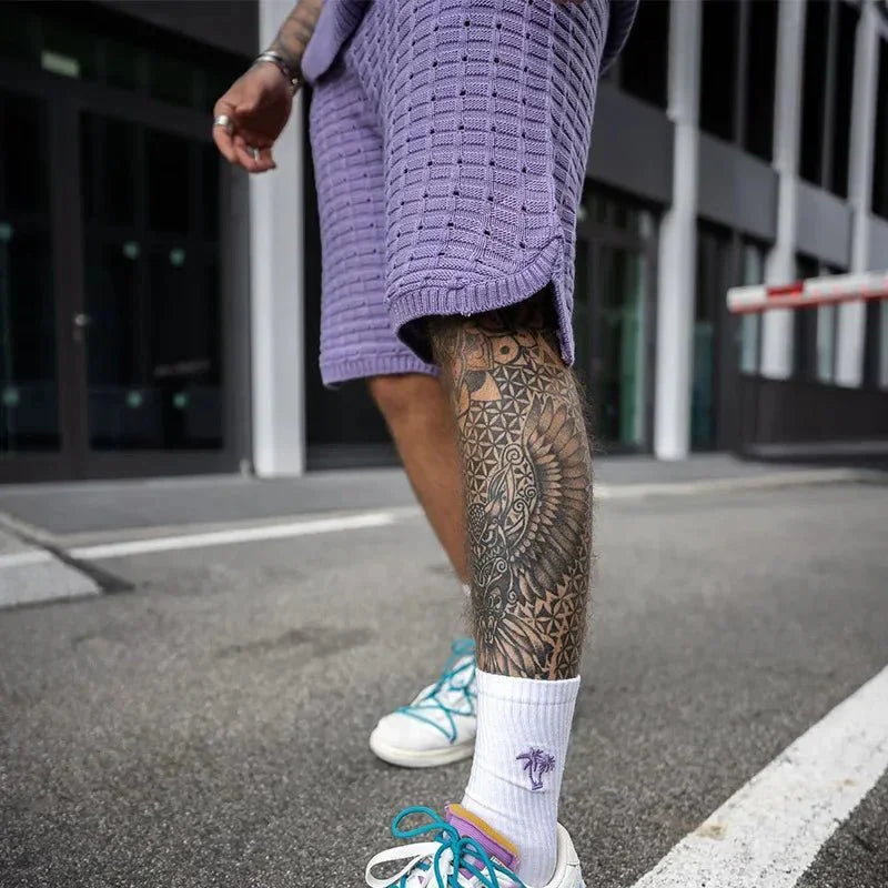 Conjunto Masculino Streetwear - Bermuda e Camiseta